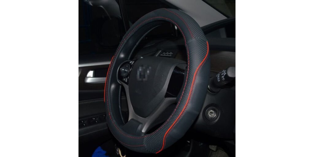 Leather Steering Wheel Covers