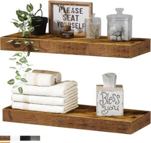 bathroom shelves