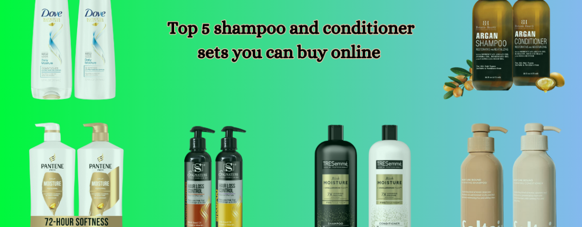 shampoo and conditioner sets