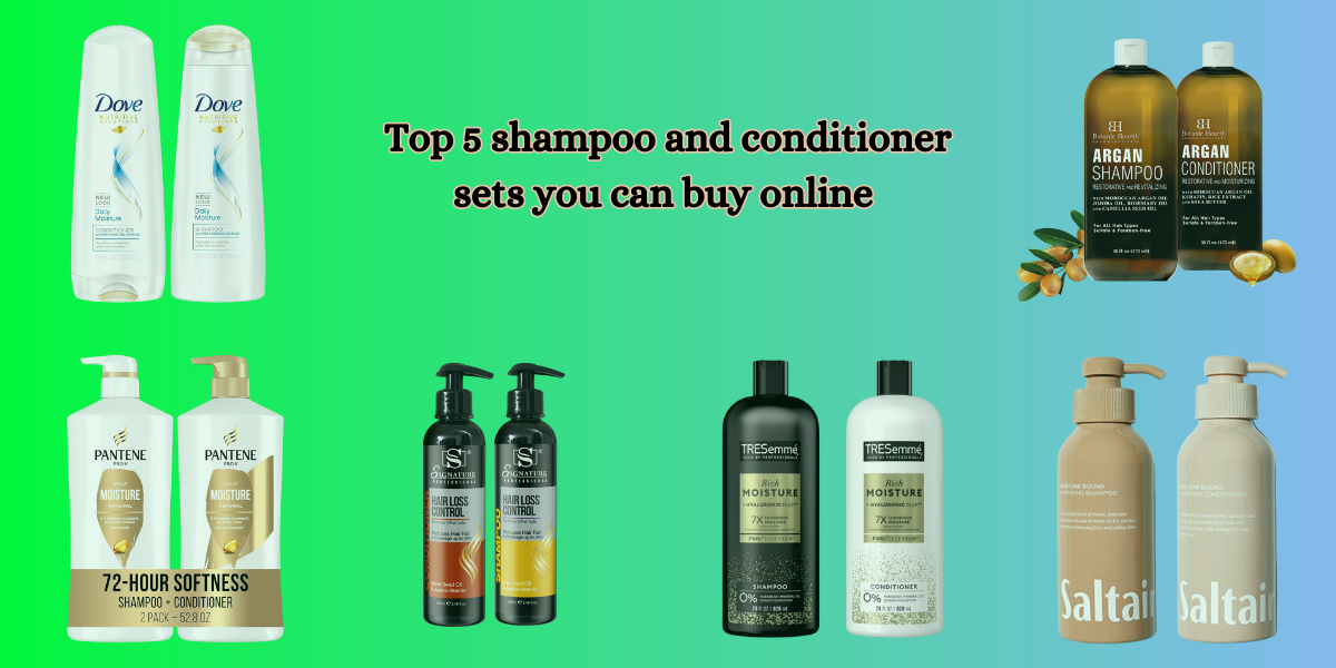 shampoo and conditioner sets