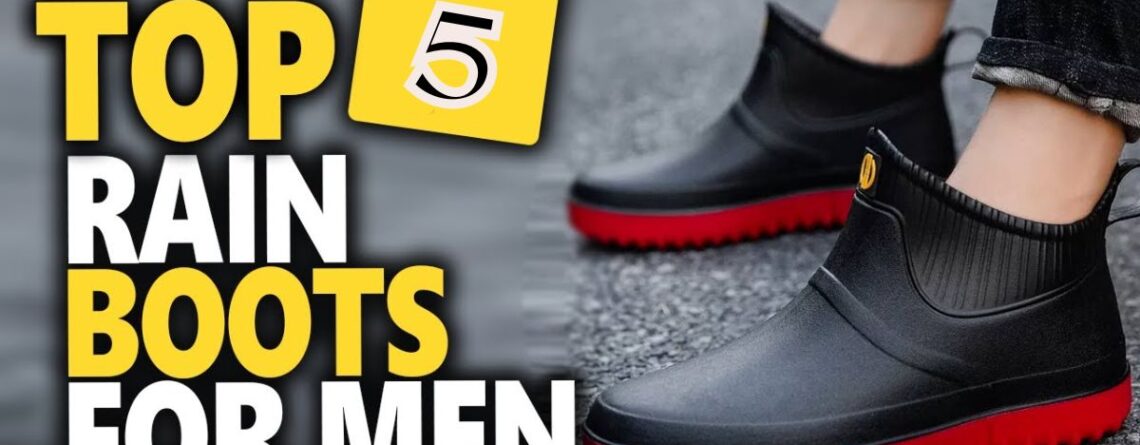 rain boots for men