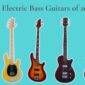 electric bass guitars