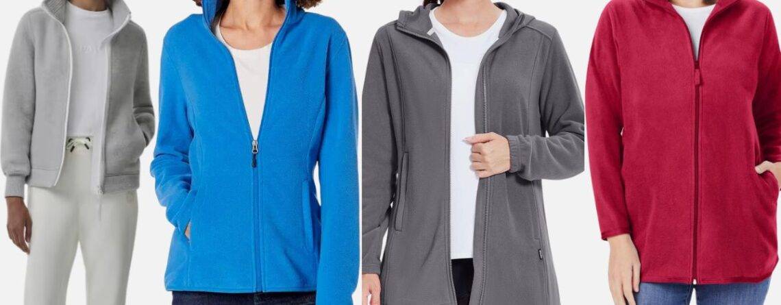 fleece jackets for women