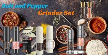 Salt and Pepper Grinder Set