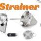 Strainers