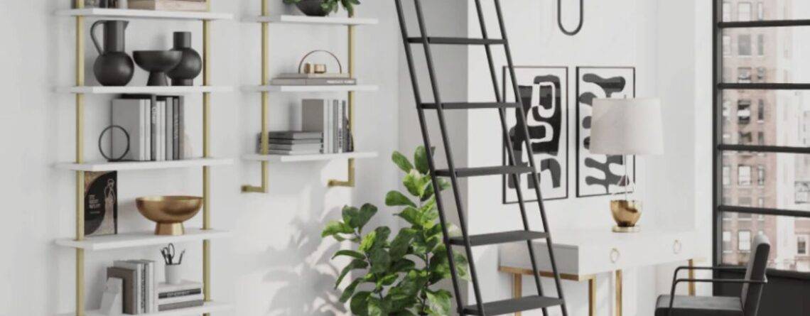 Ladder Shelves