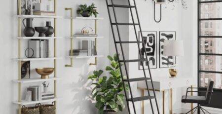 Ladder Shelves