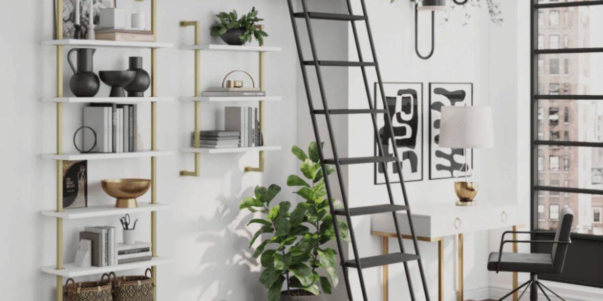 Ladder Shelves