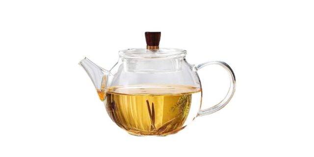 Glass teapot